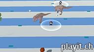 Escape from dinosaurs