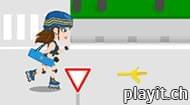 Girl on Skates: Flower Power