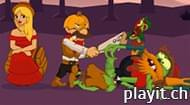 Zombies Vs Halloween