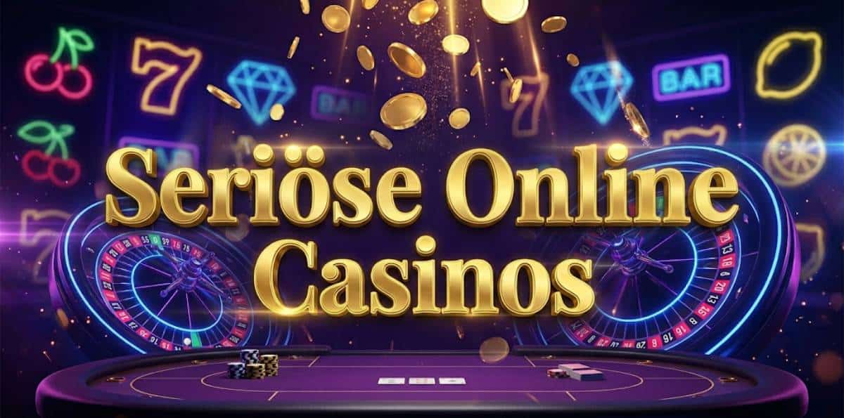 Seriöse Online Casinos Beitragsbild