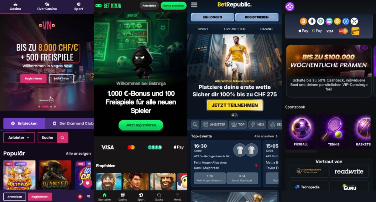 mobile casinos getestet