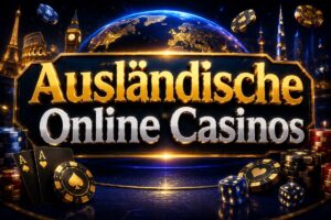 Ausländische Online Casinos Beitragsbild