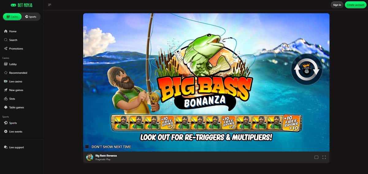 Big Bass Bonanza